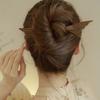 Katze Holz Haarstab Holz Hanfu Kopfschmuck Exquisite Chinesischer Stil Haarnadel Frauen