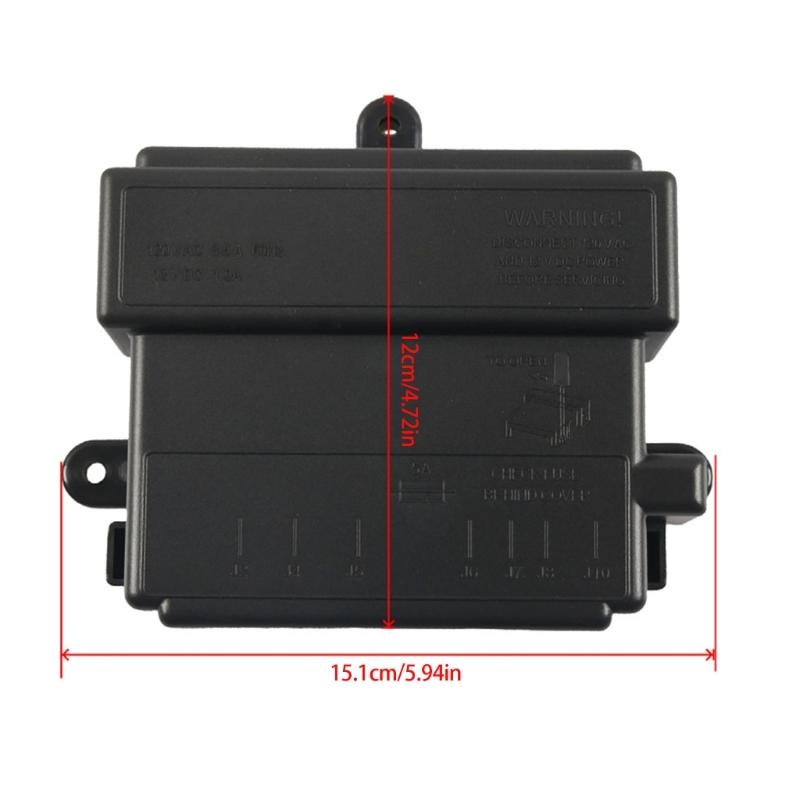 Motorhome Refrigerator Voltage Stabilizer Power Module Industrial ABS Housing Overcurrent Protection Waterproof Design