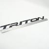 For L200 Triton 4x2 4x4 2015-2019 Red Front Grill Logo Emblem Sticker