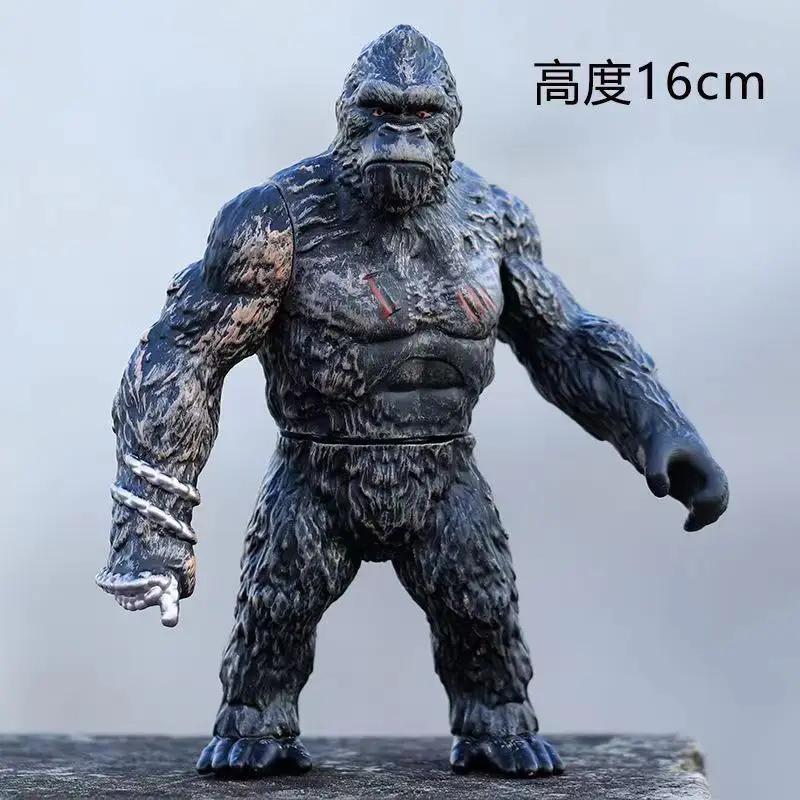 Anime Godzilla VS King Kong Action Figure King Ghidorah Three Headed Golden Dragon PVC Model Collectibles Toy Kid Holiday Gifts