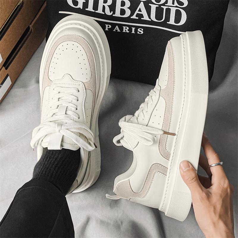 Модные повседневные мужские туфли из натуральной кожи для серфинга — фото 7