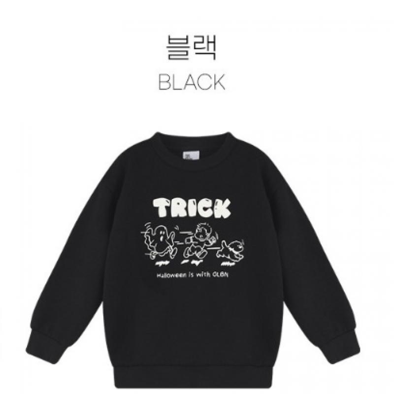 Olivan Simple Graphic Sweatshirt Top And Bottom Black