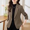 Giacca Blazer da Donna Slim Fit alla Moda e di Tendenza, Perfetta per l'Autunno, Esalta il Tuo Senso della Moda
