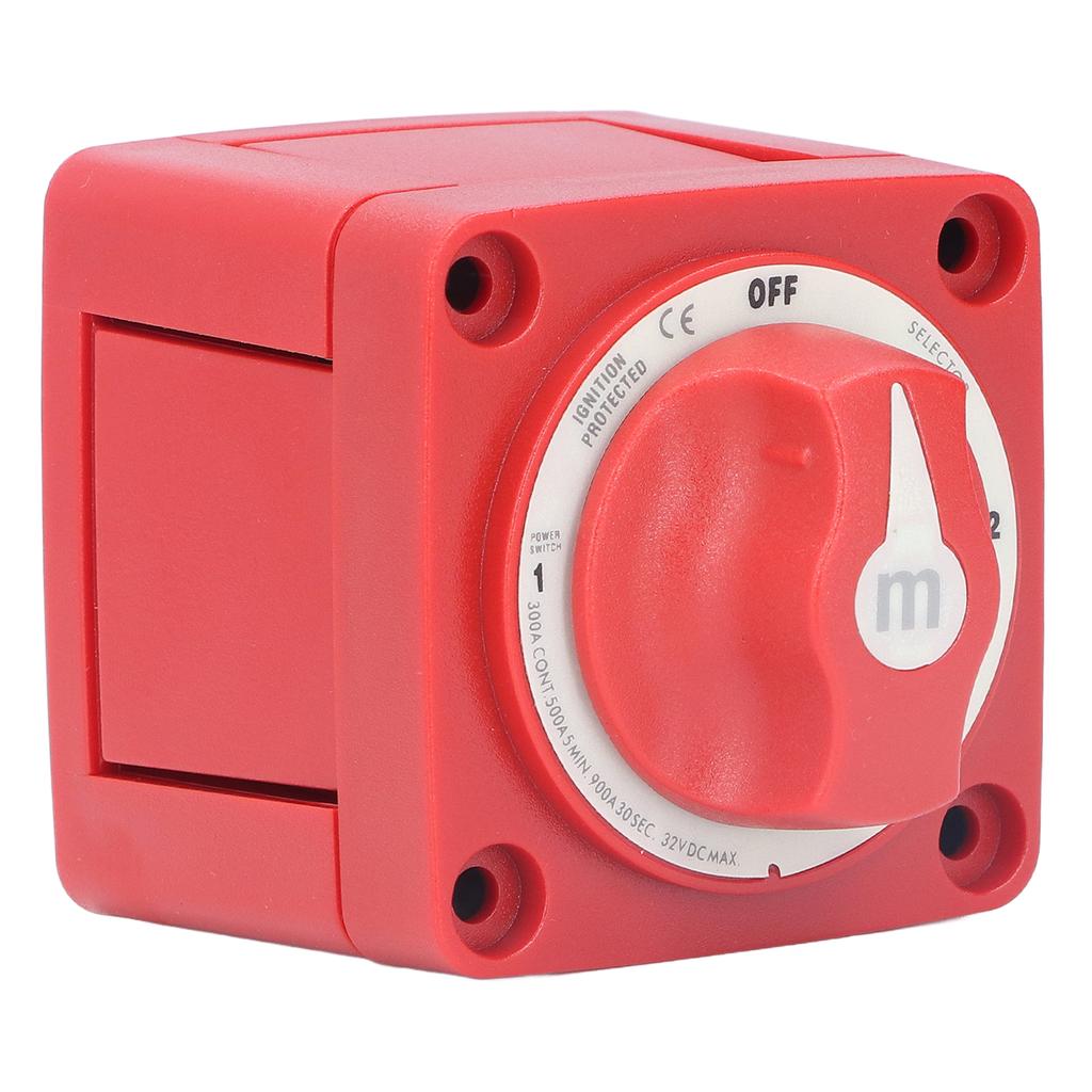 300A Batterieschalter 3 Positionen Dual Circuit Power Disconnect Cut Off Isolator für Marine Boot Auto