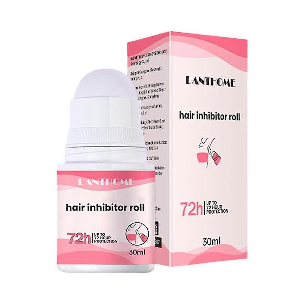 Langanhaltendes Haarhemmendes Deodorant und Antitranspirant Roll-On 30ml Universelle Hautformel für Glatte Trockene Achseln