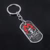 Joc Metro Exodus 2033 Breloc Creativitate Plăcuță de Identificare Craniu Pandantiv Metalic Colier Pentru Bărbați Femei Accesorii Bijuterii Farmec Cadouri