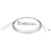Clutch Cable Repair Kit, Motorcycle Emergency Brake Throttle Accelerator Cable Repair Kit Steel Universal