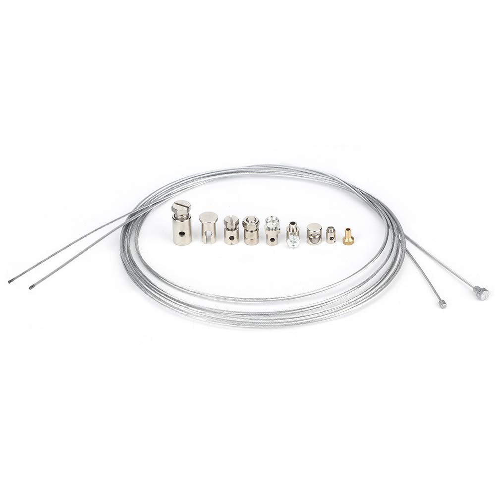 Clutch Cable Repair Kit, Motorcycle Emergency Brake Throttle Accelerator Cable Repair Kit Steel Universal