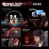 XIBERIA K03S Quad-Mode Gaming Headset with Visual Battery Indicator, Bluetooth Wireless Over-Ear E-Sports