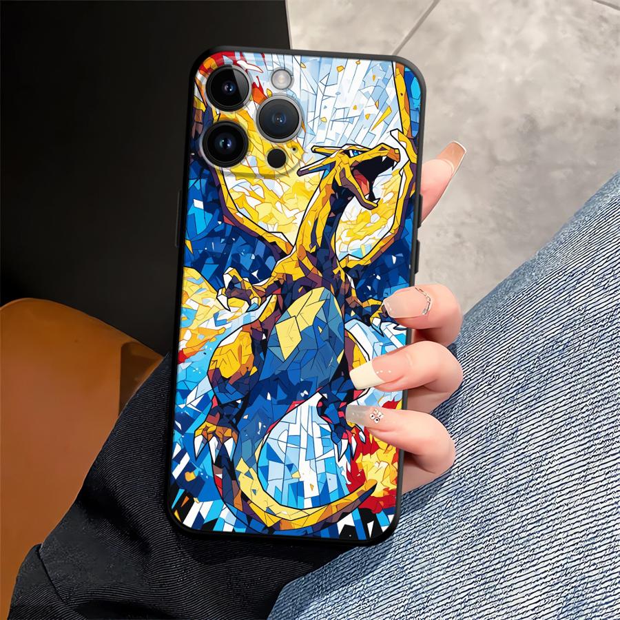 

Funda Phone Cover Phone Case for Apple iPhone XR XS MAX 12 15 Pro 7 8 14 11 17 Pro Max Air 13 16 Anime Pokemon Gengar iPhone 12