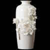 Large Light Luxury Peony Ceramic Vase