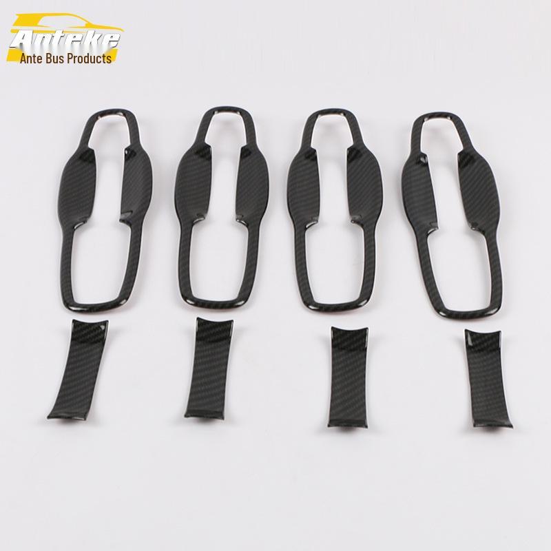 Fits 17 Models: Grand Cherokee Door Bowl Bright Ring & Scratch-Resistant Protective Film Cover Sticker