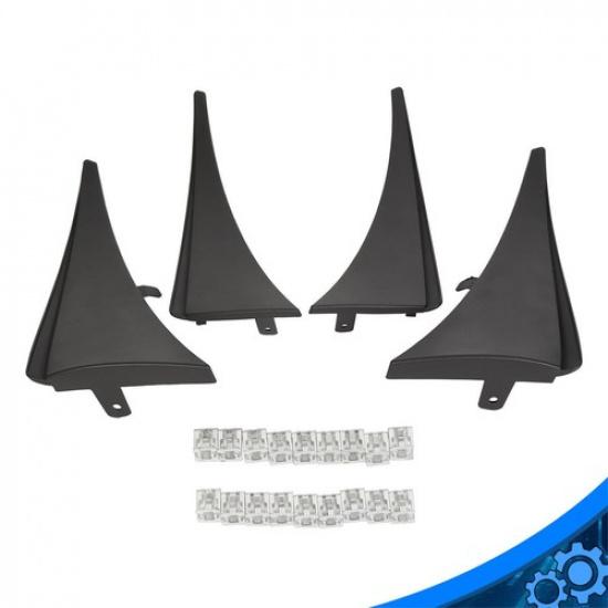 

Front & Rear Splash Guards Mud Flaps For 2014- C7 Corvette Z06 Grand Sport