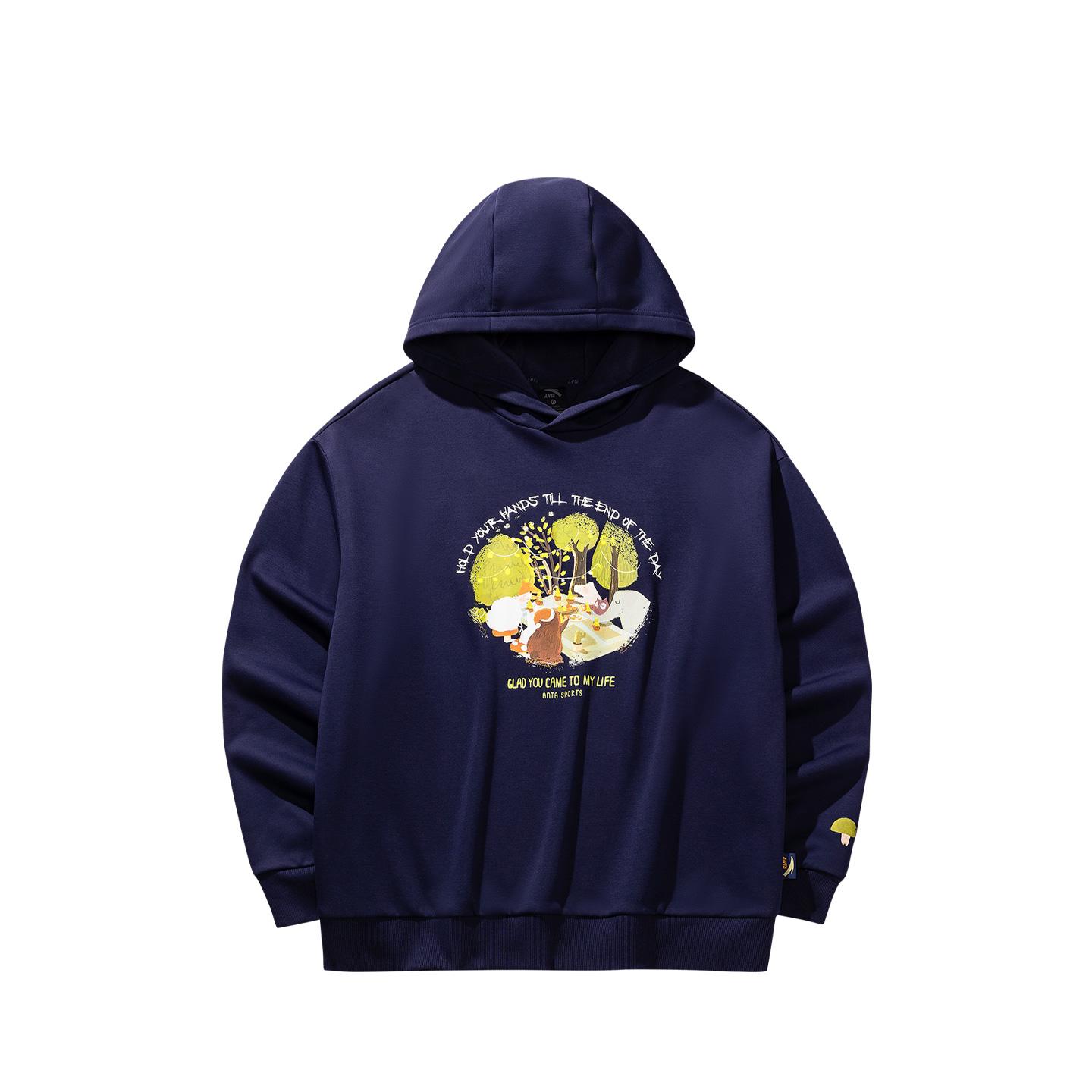 

Anta Осеннее Худи Унисекс для Международного Сотрудничества 972618701-3 S