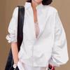Damen Kurzjacke im koreanischen Stil mit rotem Stehkragen - 2025 Frühjahr/Sommer Casual Trend.