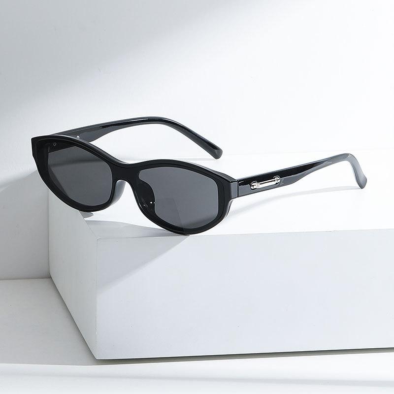 Fashion Trend TR Sunglasses Women's Advanced Sense Small Frame Personalized UV Protection Cat Eye Sunglasses Men's Sunglasses Versatile