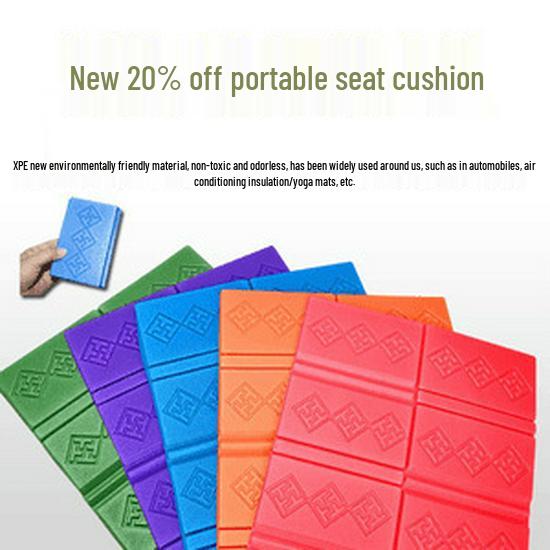 

Бесплатная доставка: Портативная влагозащищенная складная подушка-сиденье для лугов и дикой местности Moisture-Proof Cushion - Blue - 1 piece