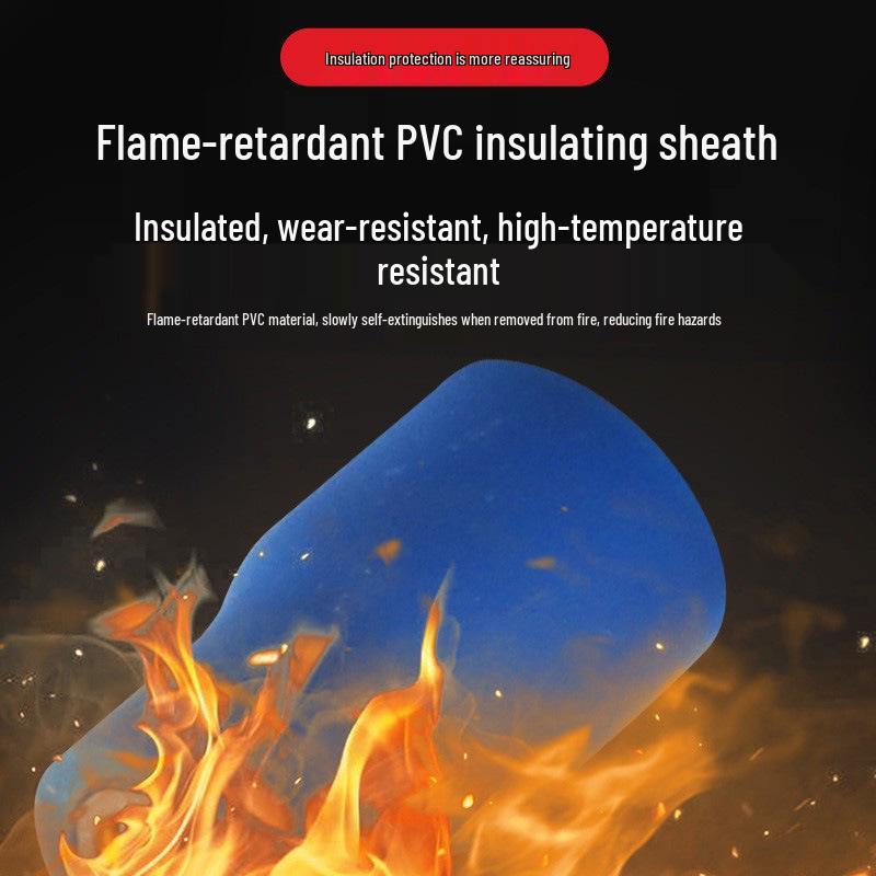 Flame Retardant PVC-Insulated RV Round O-Type Copper Crimp Wire Lug Terminal
