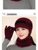 Thickened Rabbit Hair Knitted Wool Hat for Women – Versatile Fashionable Bucket Hat for Autumn and Winter