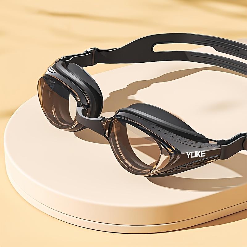 HD Anti-Fog Waterproof Swim Goggles, Comfortable & Adjustable, Clear Vision for Men Women