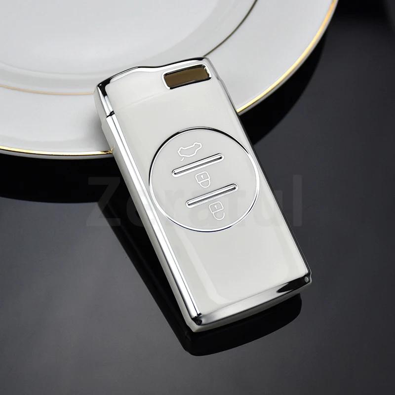 TPU Car Key Case Cover For Chery Tiggo 7 Pro 8 Pro Exeed Tiggo 2 3x Arrizo 5 Pro Gx 5x EQ7 Auto Shell Fob Holder Accessories