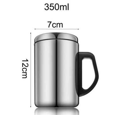 500ml nerez cestovní izolovaný hrnek na kávu/vodu/čaj 350ml dárek nový
