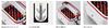 SHIMANO Sephia Metal Sutte Ship Edge Pouch White BK-242T