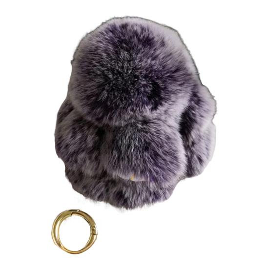 Милый брелок-брелок из плюша с кроликом и жестяной банкой, ручной работы, мягкий помпон, подвеска на сумку с кроликом для женщин, девочек, Пасхальный, Подарок на день рождения O