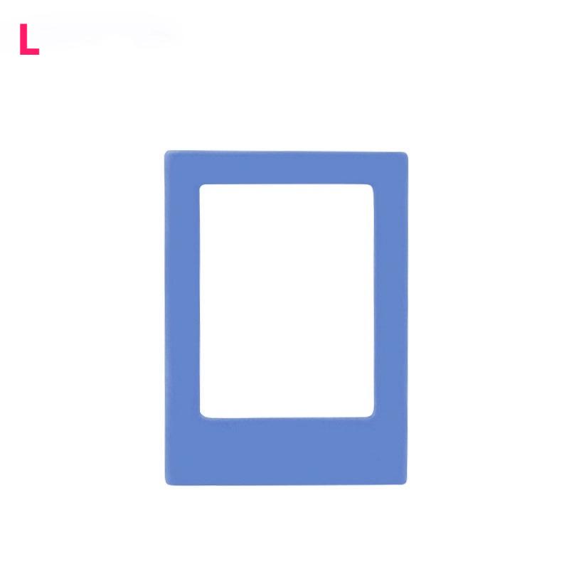 PGY Ins Magnetic Photo Frame 3-inch Polaroid Photo Refrigerator Magnet Desktop Pen Holder Ornaments Hollow Small Card Photo Wall