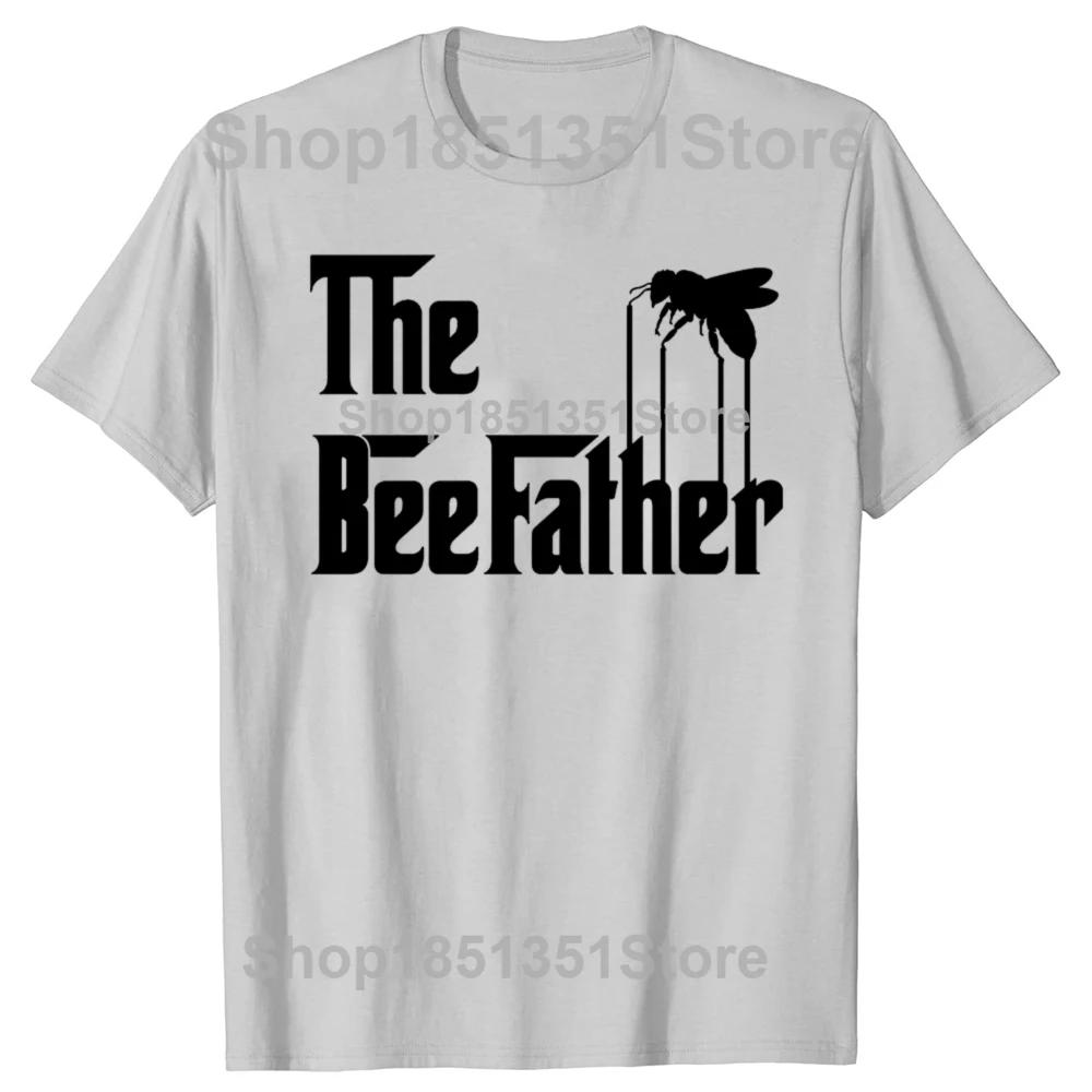 Funny Bee The BeeFather T Shirt Beekeeping Beekeeper Graphic Cotton Streetwear Short Sleeve Gifts Bee Lover Tshirt Men