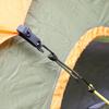 10Pcs Bungee Cords with Hooks Metal Shock Cord Hook Tent Elastic Rope Stretch Strap Set for Tarpaulins Camping Cover
