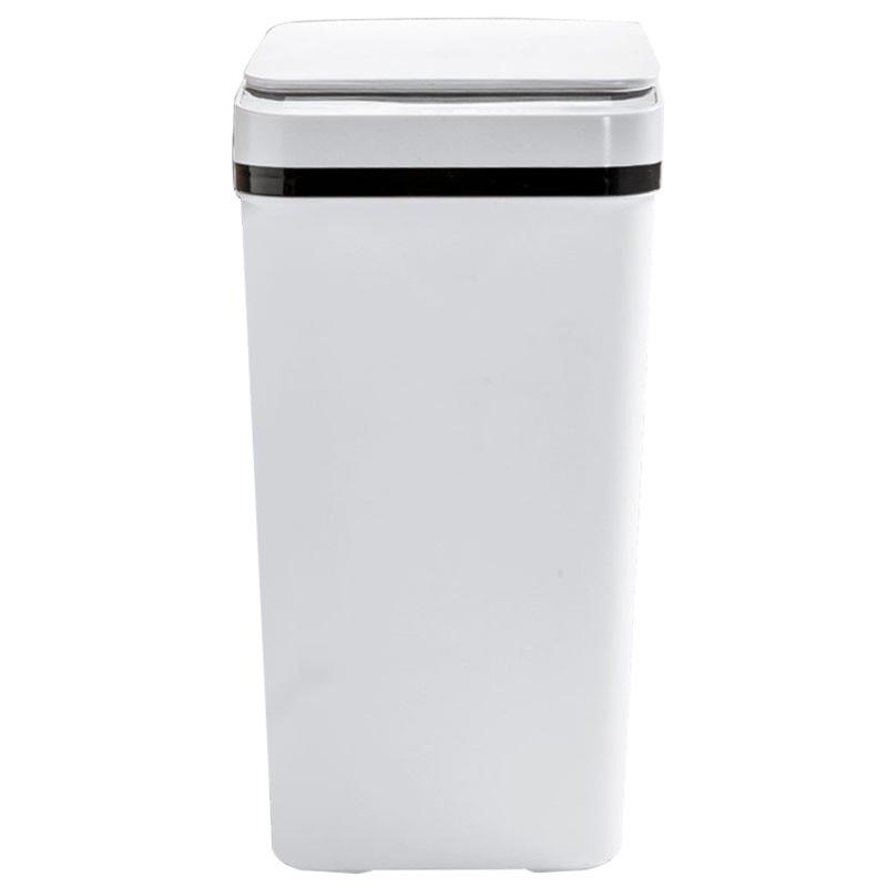 Automatic Smart Sensor Trash Can with Logo for Home, Living Room, Bedroom, & Bathroom