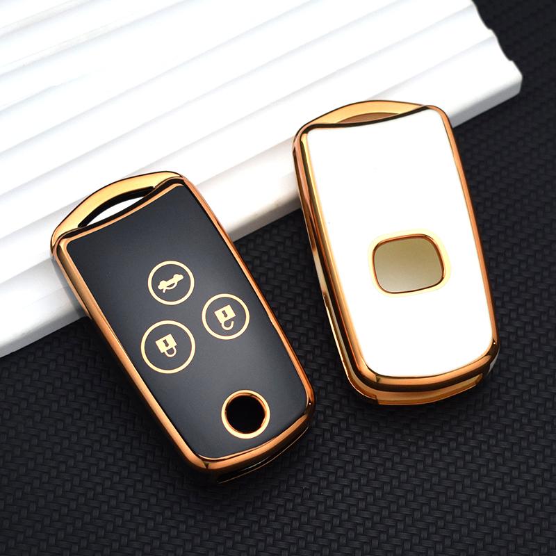 2/3 Buttons TPU Shell Fob For Acura TL TSX ZDX RSX CRZ For Honda Accord CRV HRV Jazz Odyssey Civic Fit Car Flip Key Case Cover