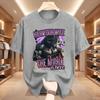 Hide Your Wife Alpha Is Here Funny Werewolf Expression Pack TShirt Unisex Fashion Hip Hop Short Sleeve TShirt Casual TShirt