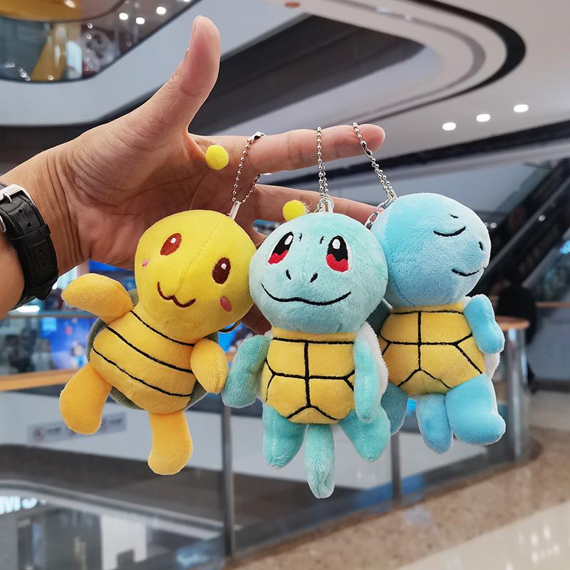 Cute Little Turtle Pendant Plush Toy Doll Jenig Turtle Bag Hanging Ornament Keychain Doll