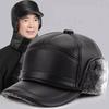 Winter Ear Protection Hat Warmth Plush Peaked Cap Outdoors Fashion Gift Casual