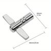 5pcs Universal Metal Standard Drum Keys Drum Tuning Keys Metal for Drummer Percussion Musical Replacement Parts Accessories