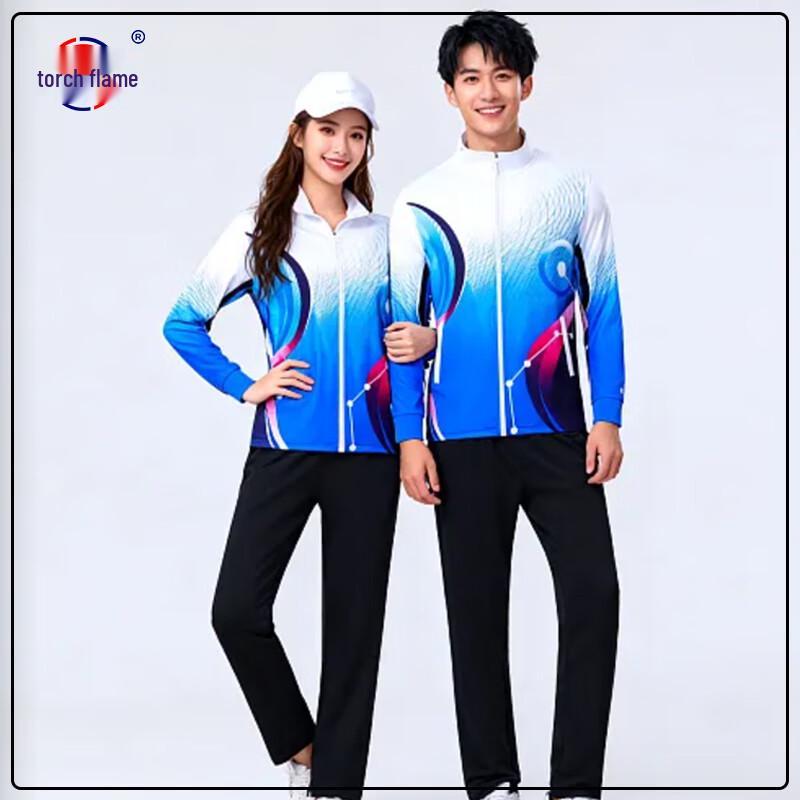 Unisex Polyester Walking & Running Sportswear Set M