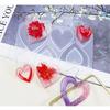 Playing Card Shaped Earring Pendant Mold DIY Keychain Backpack Neckalce Ornament Charm Epoxy Resin Silicone Mold
