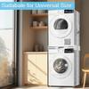 NEW Verbindungsrahmen für Waschmaschine/Wäschetrockner,Universal-Stapelbausatz