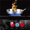 316 Stainless Steel Deep Fryer Non Stick Frying Pan Cooking Steak Kitchen Cookware Gas Stove Induction Cooker Universal Milk Pot