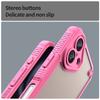 Armor Series For iPhone 16 Case PC+TPU Semi-Transparent Frosted Finish Protective Phone Cover