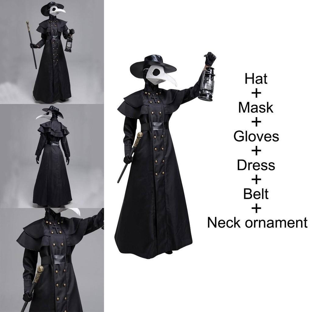 Korkunç Doktor Kostümü Cadılar Bayramı Cosplay ve Performans Kostümleri İçin Mükemmel