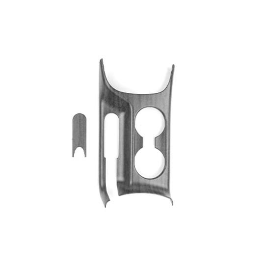 For Kia Soul -2025 Carbon Fiber Handbrake Center Console Water Cup Holder Trim Cover Interior Parts LHD