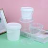 500/1000Ml Transparent Plastic Bucket With Lid And Handle Food Storage Container