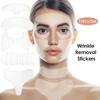 Wiederverwendbare Silikon-Faltenentfernungsaufkleber Anti-Falten-Pads Anti-Aging-Haut Gesichtsstraffungs-Pflaster Gesicht Stirn Hals Augenaufkleber