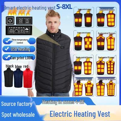 Smart USB Heated Vest for Autumn and Winter - Multi-Zone Temperature Control