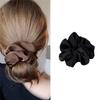 Large Intestine Hair Ring Women's Hair Rope High-end Hair Rope Tie Scalp Tendon Black Korean Head Flower Headdress Hair Accessories New Style