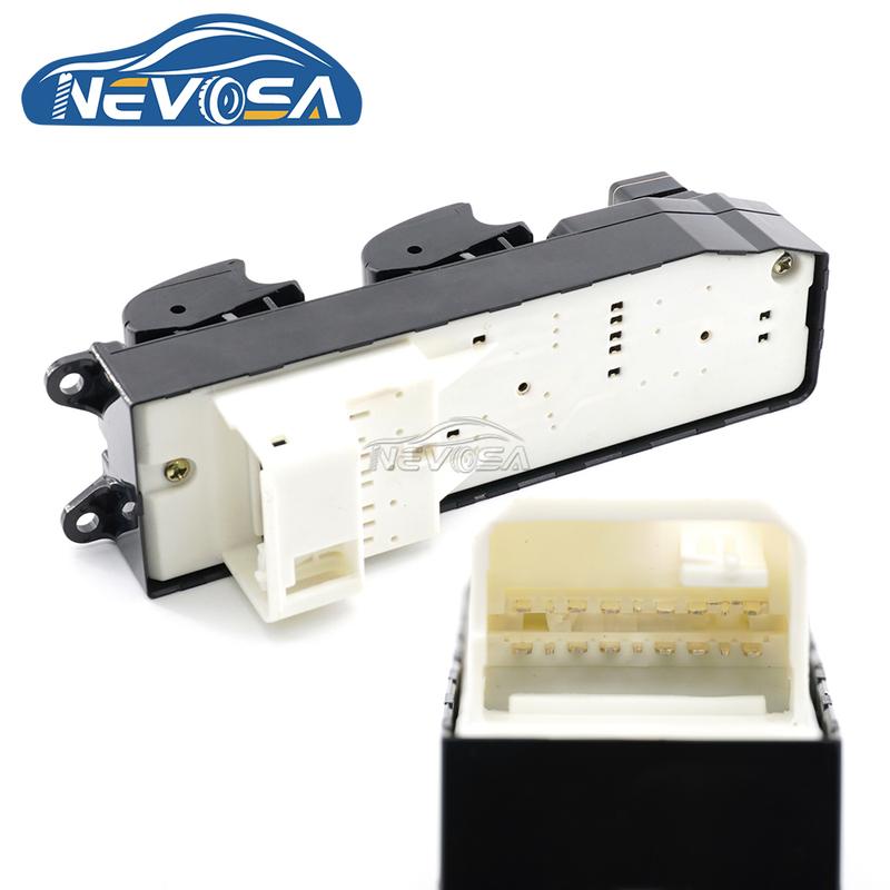 Fahrerseite Hauptschalter für elektrische Fensterheber Für Toyota Corolla NZE120 ZZE121 ZZE122 Camry 2002 2006 Sienna 2004-2009 84820-12480 84820-42090