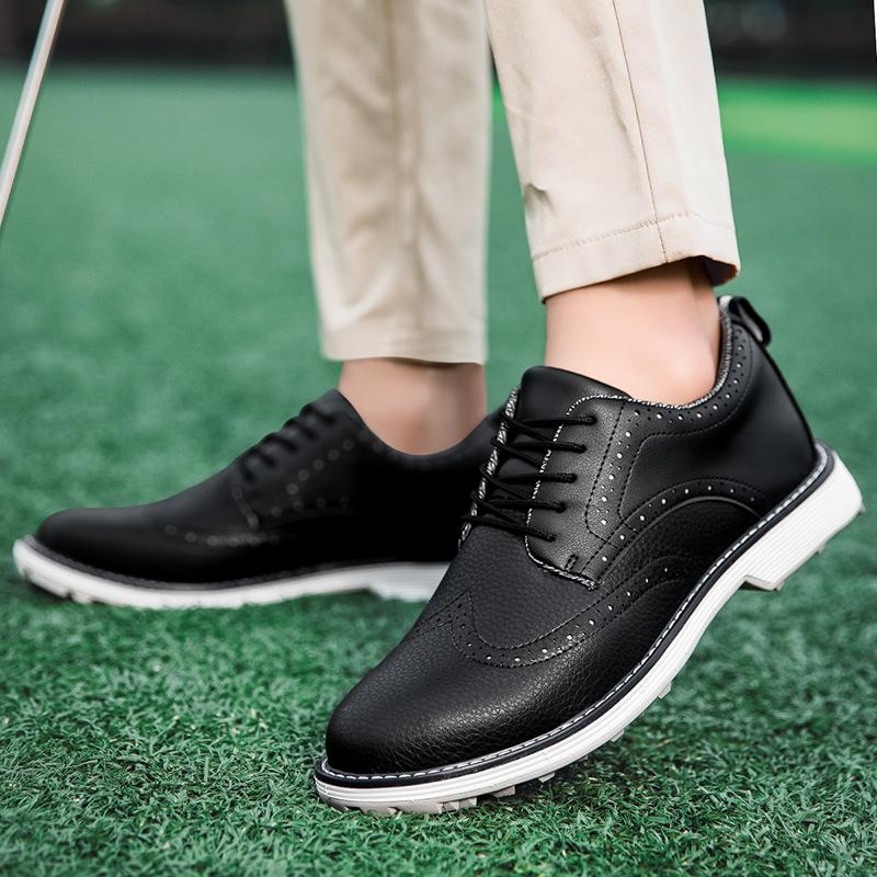 Golf Shoes Men's Four Season Anti Slip Sports Shoes New Fashionable Breathable Comfortable Nail Free Casual Sports Shoes